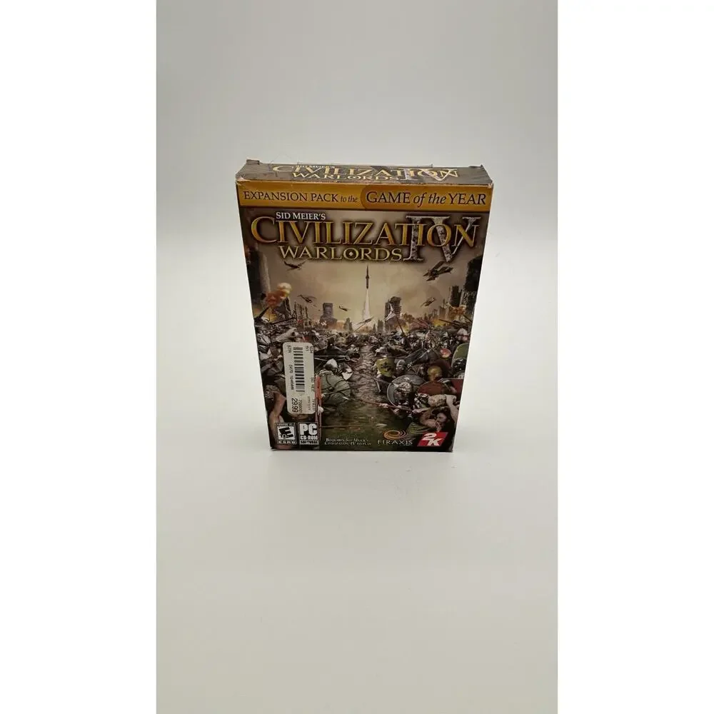 Sid Meier’s Civilization IV Warlords Expansion Pack PC 2006 Very Good Condition